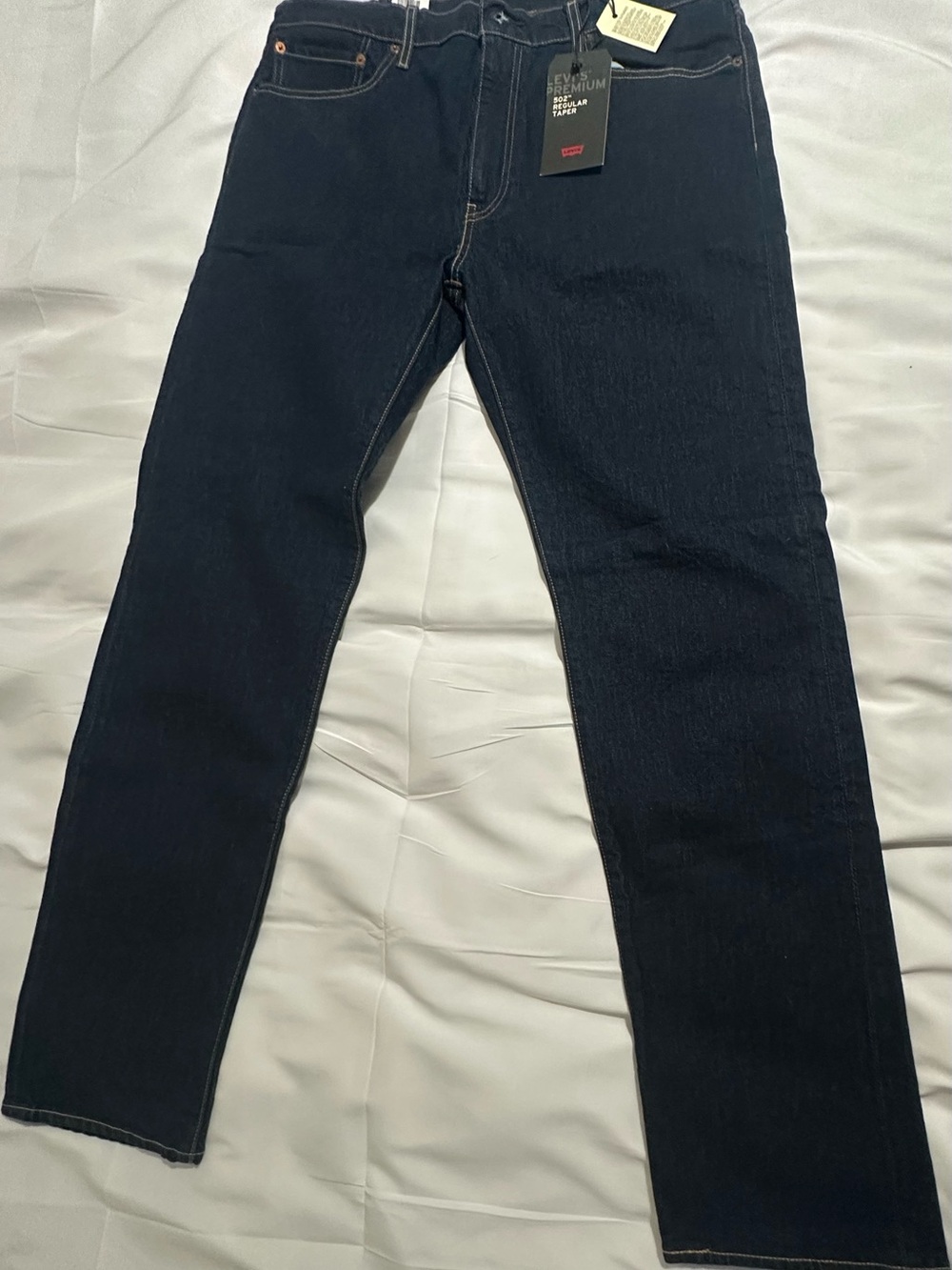 Levi's Men's Navy Slim Straight Jeans